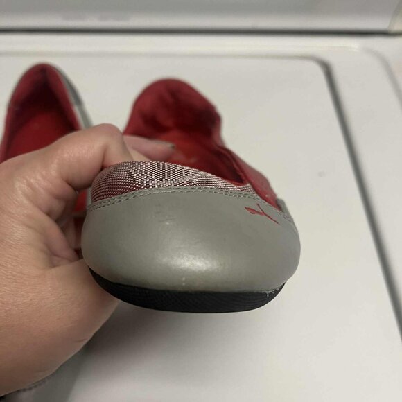 Puma Speedcat ballet sneakers size 7 red and silver Scuderia Ferrari edition - Picture 5 of 6